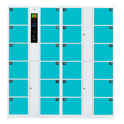 Το έξυπνο ντουλάπι 24 καρτών ισχυρών κτυπημάτων γυμναστικής πόρτες καμία βίδα που προσαρμόζεται ταξινομεί/χρώμα