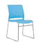 Πλαστική καρέκλα 12mm παχιά χάλυβα γραφείων σύγχρονη καρέκλα γραφείων επίπλωσης stackable