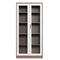 Πλευρική δομή γραφείου επίδειξης χάλυβα ντουλαπιού αρχειοθέτησης χάλυβα πορτών H1850 ταλάντευσης γυαλιού KD