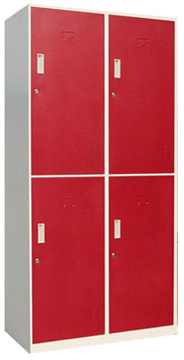 4 ντουλάπι αποθήκευσης ενδυμάτων επίπλων D450mm γραμμών χάλυβα πορτών